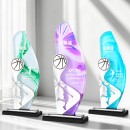 Aluminum Crystal Trophy