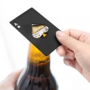 Poker card-shaped fridge magnet bottle opener