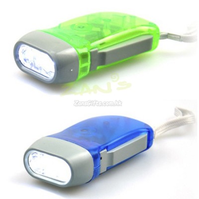 Green energy flashlight