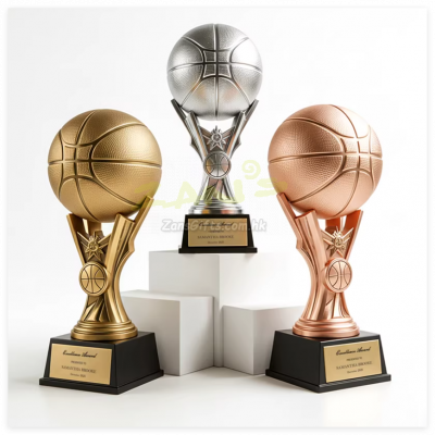 金屬籃球獎杯