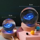 3D Engraved USB Colorful Crystal Ball Light