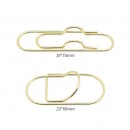 Creative Notebook Paper Clip Fixed Pen Holder