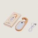Human body sensing message light