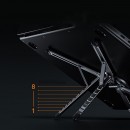 Folding computer stand Folding computer stand