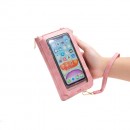 PU Wallet With Touch Phone Bag