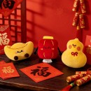 招财元宝毛绒冰箱贴