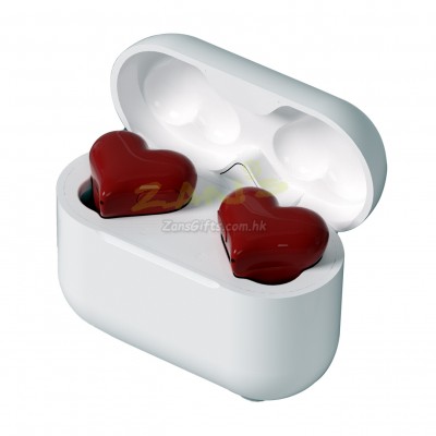 Heart-shaped in-ear Bluetooth Earphones