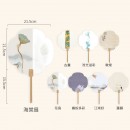 可訂製化空白宣紙團扇