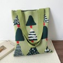 針織手提肩背兩用袋