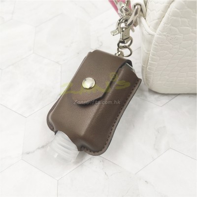 Hand Sanitizer Leather Case