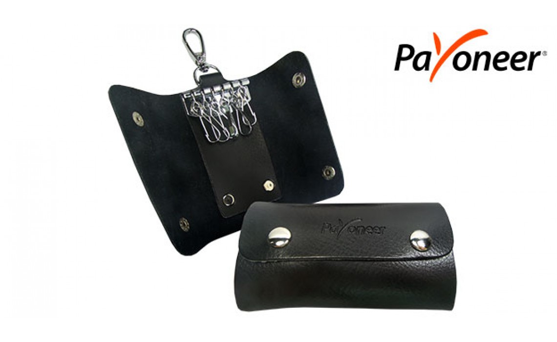 Leather Car Key Case-Payoneer