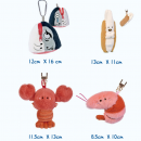 Seafood doll pendant