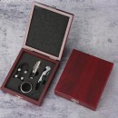 High-Grade Stainless Steel Bottle Opener Set With Bamboo Box