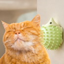 Pet toy ball for teeth grinding and itch rubbing