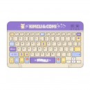 Wireless magnetic keyboard with color printing available