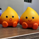 Little Fireman Squishy Toy