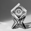 Rubik's Cube Crystal Trophy Rubik's Cube Crystal Trophy