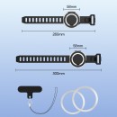 運動用腕帶磁吸手機支架