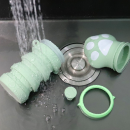 Collapsible pet water feeder
