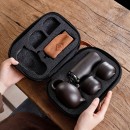 Purple Clay Travel Tea Set Purple Clay Travel Tea Set