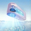 Mini handheld portable fan