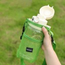 Mesh crossbody cup sleeve