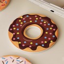 甜甜圈圓形矽藻泥杯墊