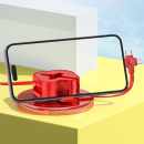 Retractable storage stand three-in-one data cable