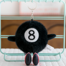 Sports series plush doll keychains