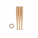 Wooden baseball
