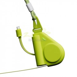 Power Bank With Retractable Cable