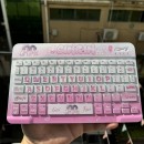 Wireless magnetic keyboard with color printing available
