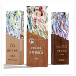 Iridescent Crystal Trophy