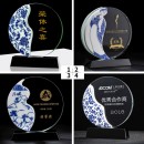 Double-sided Ceramic Crystal Trophy