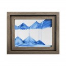 Solid Wood Rotating Sand Painting Decompression Ornament