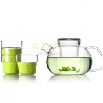 Glass tea five sets