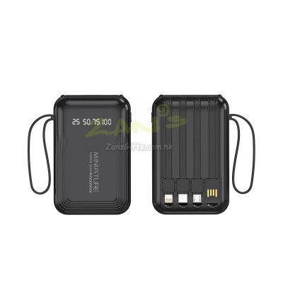 3C Certified Comes With Four Wires Mobile Power Bank