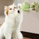 Pet toy ball for teeth grinding and itch rubbing