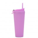 Double-Layer Straw Cup