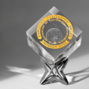 Rubik's Cube Crystal Trophy Rubik's Cube Crystal Trophy