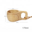 Wooden Coffee Cup