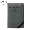 RFID PU護照套加卡包