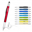 Multifunctional touch head screwdriver ruler 6-in-1 ballpoint pen