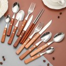 Titanium Wood Tableware Set Titanium Wood Tableware Set
