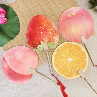 夏季爆款热卖水果扇