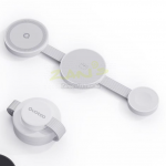Folding three - in - one magnetic wireless charger