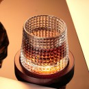 Rotatable Tumbler Crystal Glass
