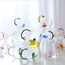 3D Three-Dimensional Small Animals And Plants Glass Water Cup