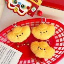 元宝公仔吱吱叫钥匙扣挂件