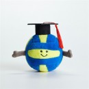 毕业毛绒球公仔